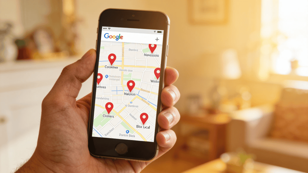 Google maps rank